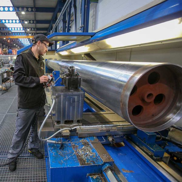 Walzenfertigung+Drehbank