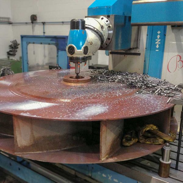 Bearbeitung+Lüftungsrad