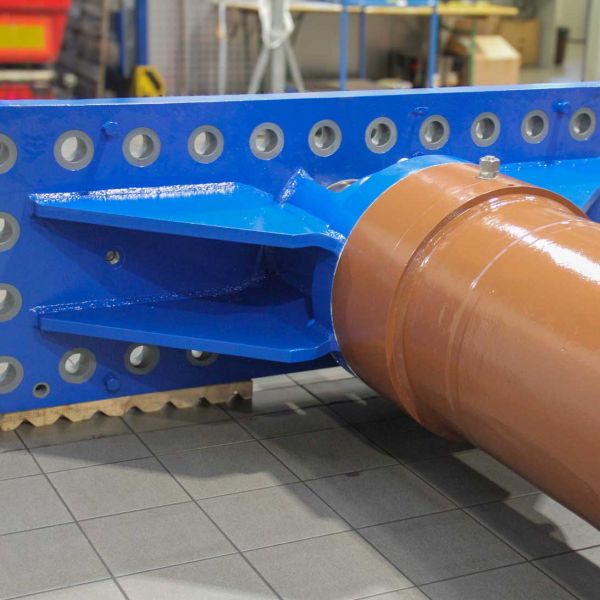 Grundablass Zylinder Wasserkraftwerk Sarganserland