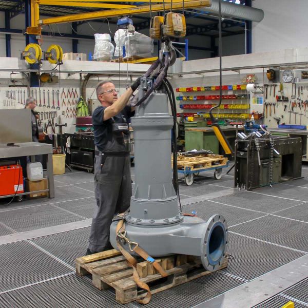 Geschwemmselspühlpumpe