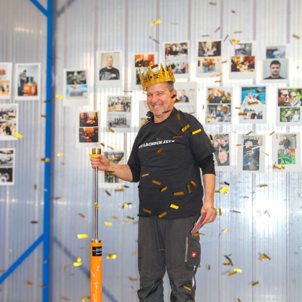 Jubiläum Stefan 40 Jahre Schenker Hydraulik AG