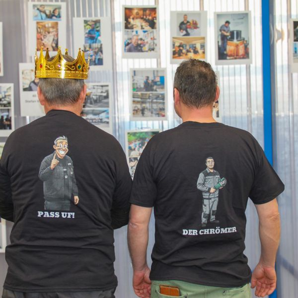 Jubiläum Stefan 40 Jahre Schenker Hydraulik AG