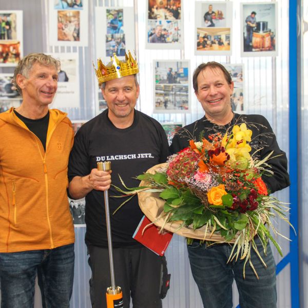 Jubiläum Stefan 40 Jahre Schenker Hydraulik AG