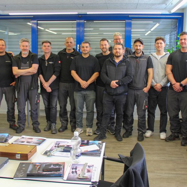 Jubiläum Mitarbeiter 10 Jahre Schenker Hydraulik