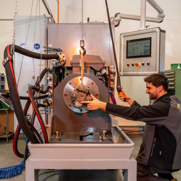 Pumpenprüfstand für Hydraulikpumpen